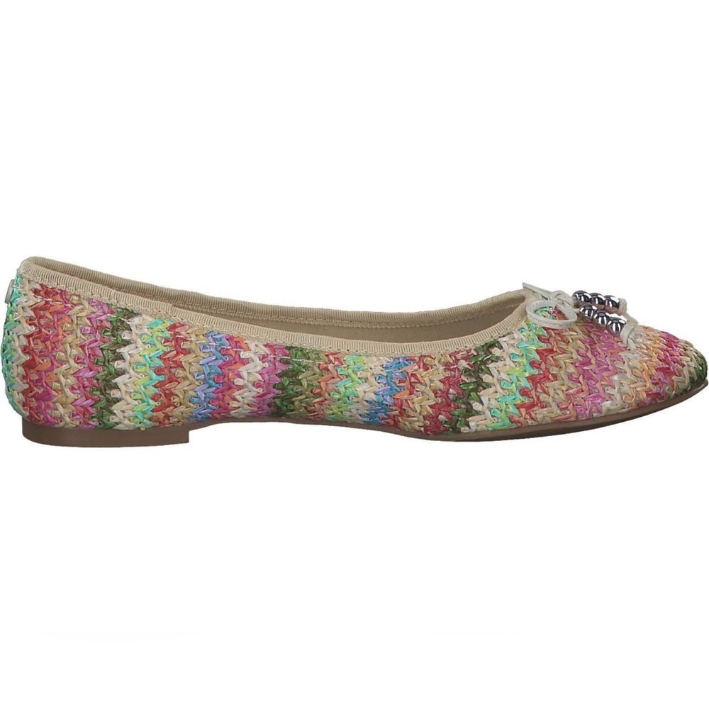 La Strada wool straw, ballet flats. Retro chic, trending, hippie ballerina, CUTE - Picture 8 of 10